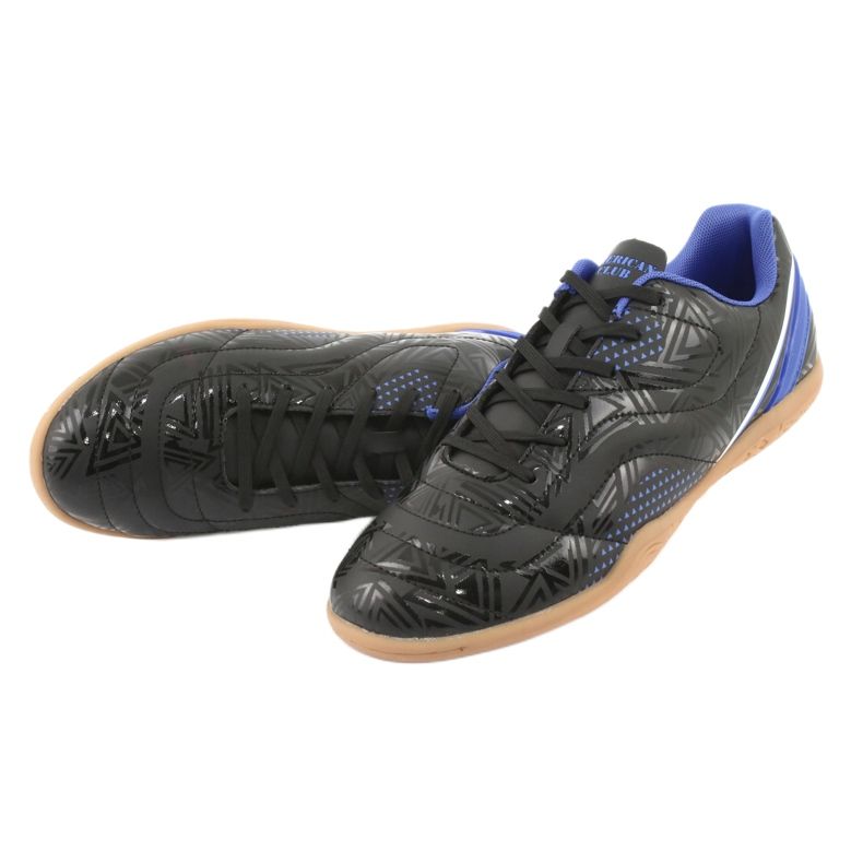 Sapatos internos masculinos American Club OG13 preto / royal 6