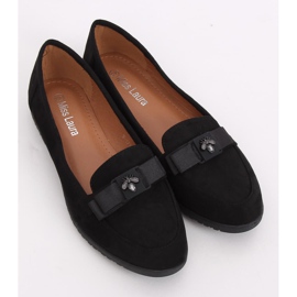 Mocassins femininos negros W-177 Preto 2