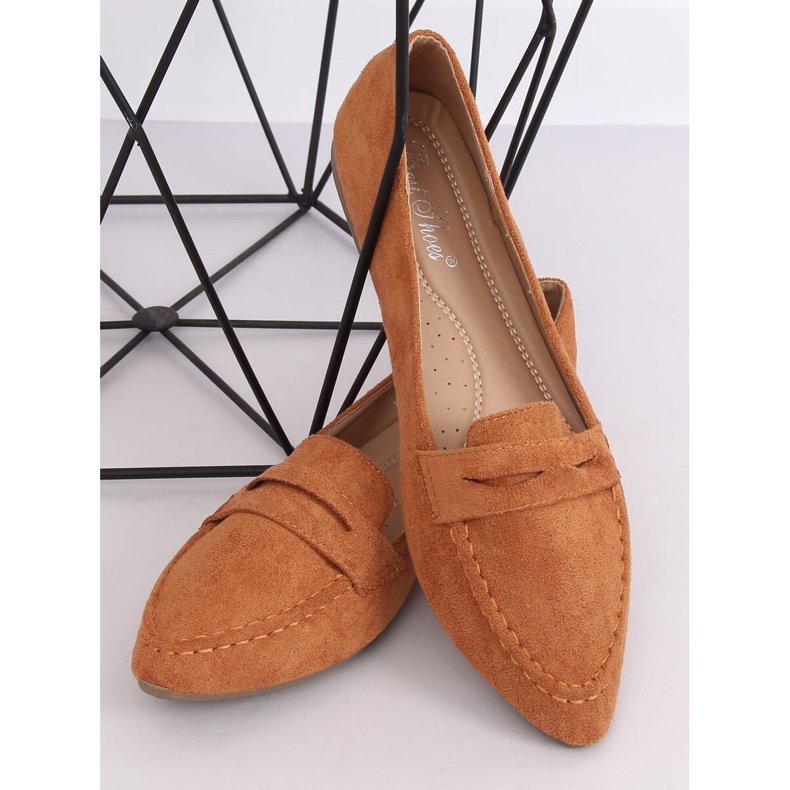 Mocassins camelo feminino CH-1M6 Camel marrom 1
