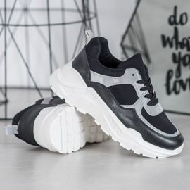 SHELOVET Tênis Clássicos Pretos 1