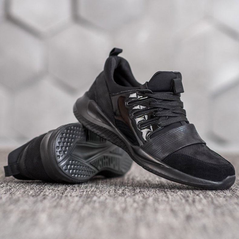 SHELOVET Calçados Esportivos Moda Preta preto 1