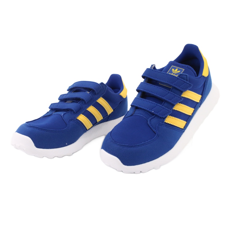 Adidas Originals Forest Grove Cf Jr CG6804 azul amarelo 3