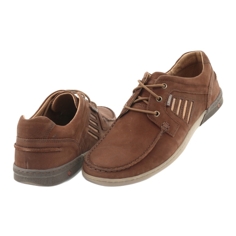 Riko 908 Sapatos esportivos masculinos Brown castanho 4