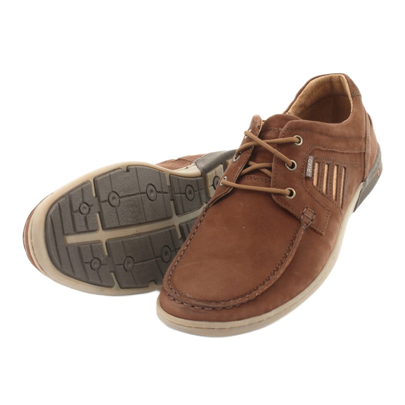 Riko 908 Sapatos esportivos masculinos Brown marrom 5