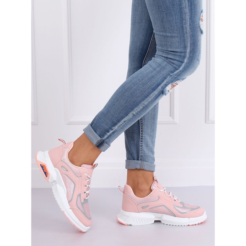 Sapatos esportivos rosa BO-557 rosa 1
