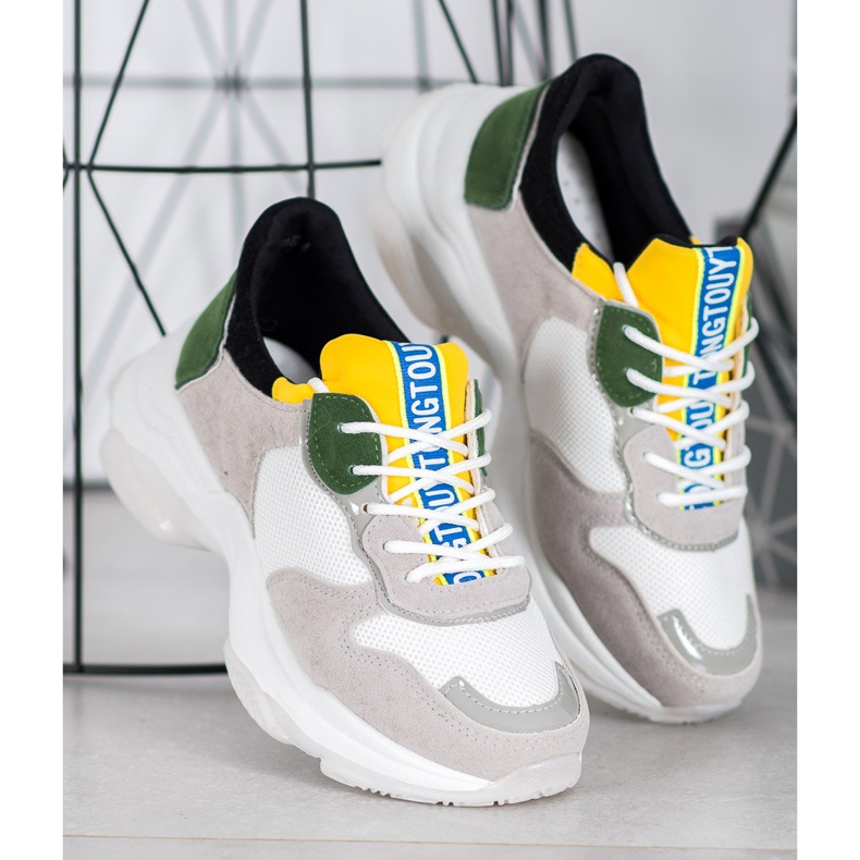 SHELOVET Tênis da moda multicolorido 1