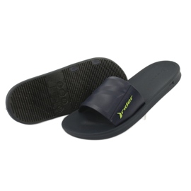 Chinelos de piscina Rider 11578 azul marinho verde 3