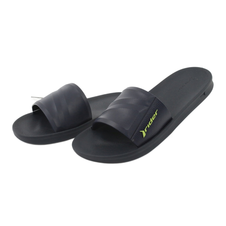 Chinelos de piscina Rider 11578 azul marinho verde 2