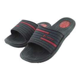 Chinelos de piscina masculino Rider 82735 marinho / vermelho azul marinho 2