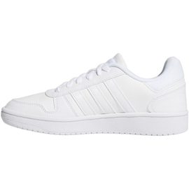 Tênis Adidas Hoops 2.0 K Jr F35891 branco 2