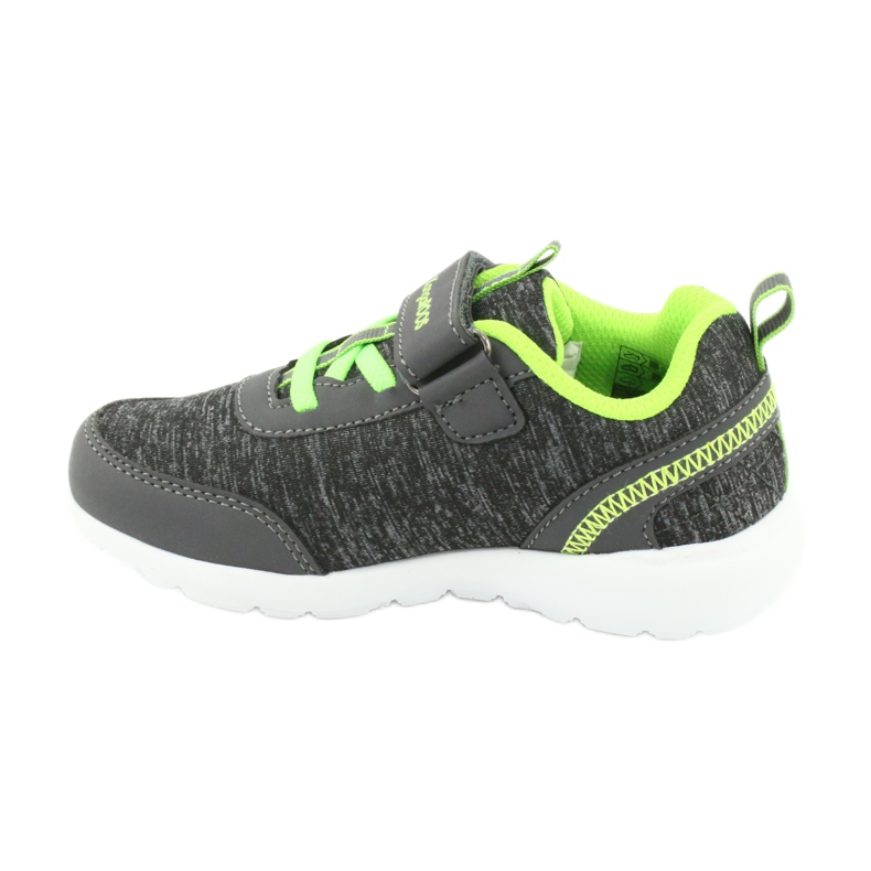 KangaRoos Sapatos infantis de esportes 02051 cinza/verde 2