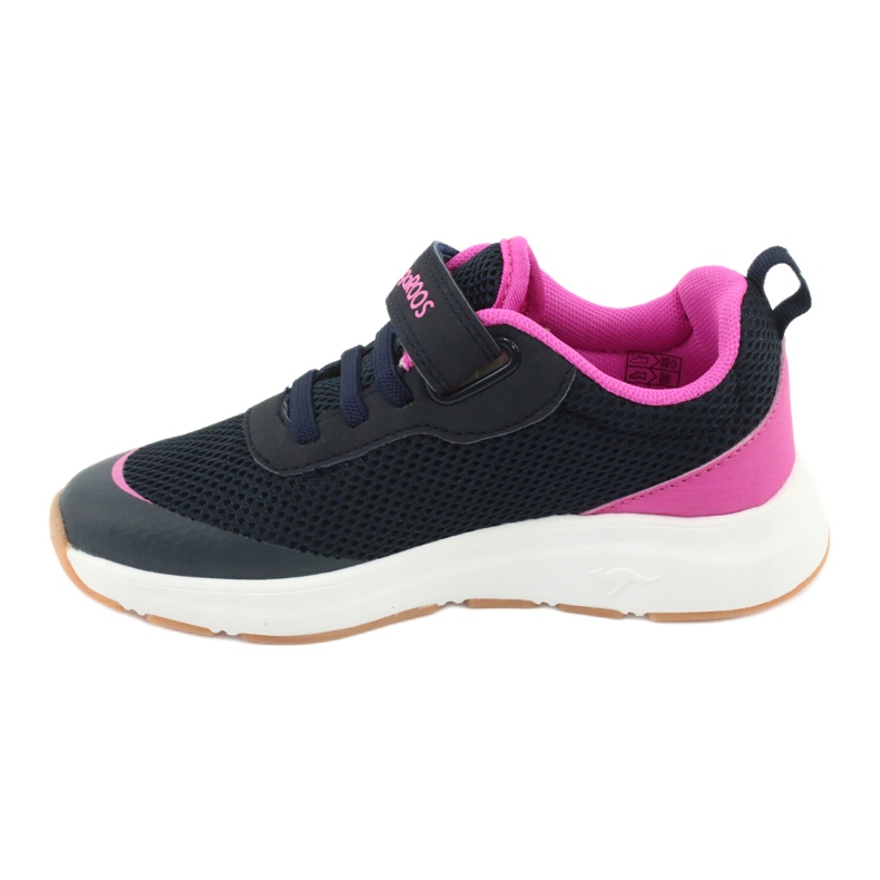Kangaroos18507 Sapatos infantis da Marinha/Pink Sports azul 2
