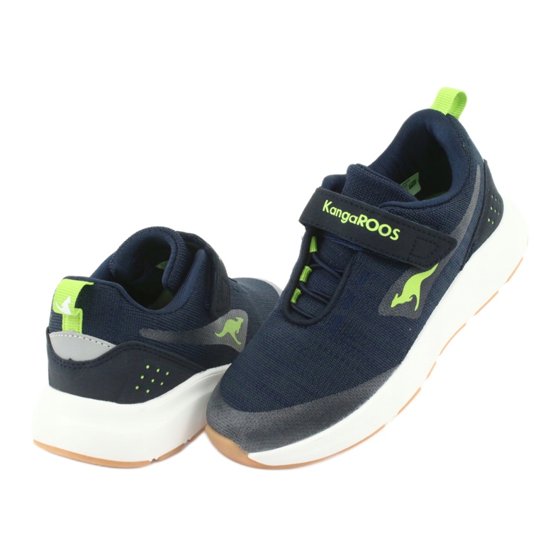 Kangaroos 18508 Sapatos da Marinha/Verde azul 4