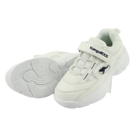 KangaRoos Sapatos infantis de esportes 18469 branco 4