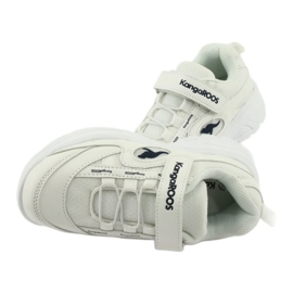 KangaRoos Sapatos infantis de esportes 18469 branco 5