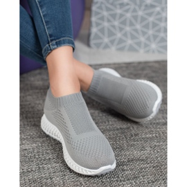 Goodin Calçados esportivos Openwork cinza 1