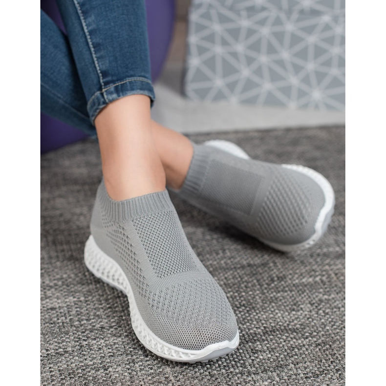 Goodin Calçados esportivos Openwork cinza 1