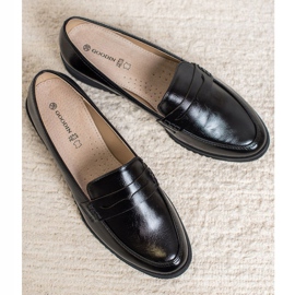 Goodin Mocassins Black Wedge preto 2