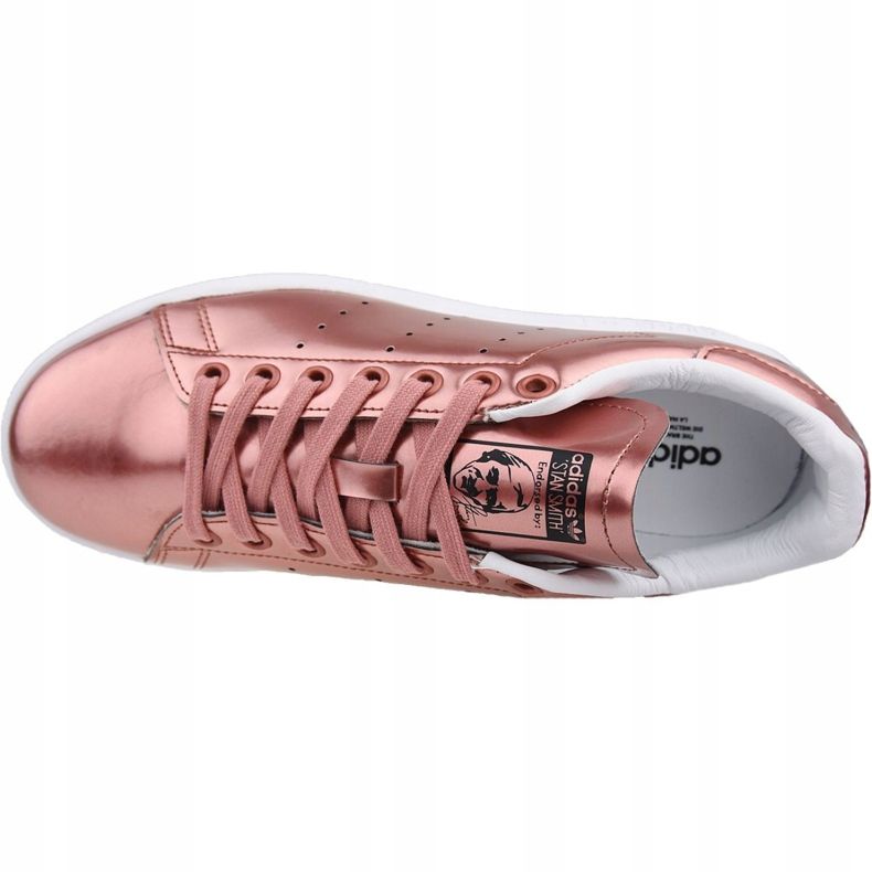 Sapatos Adidas Stan Smith W CG3678 rosa 2