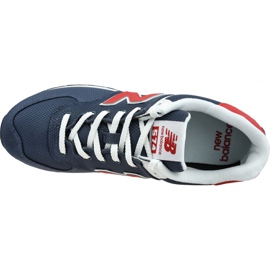 Sapatos New Balance M ML574SCJ azul marinho 2