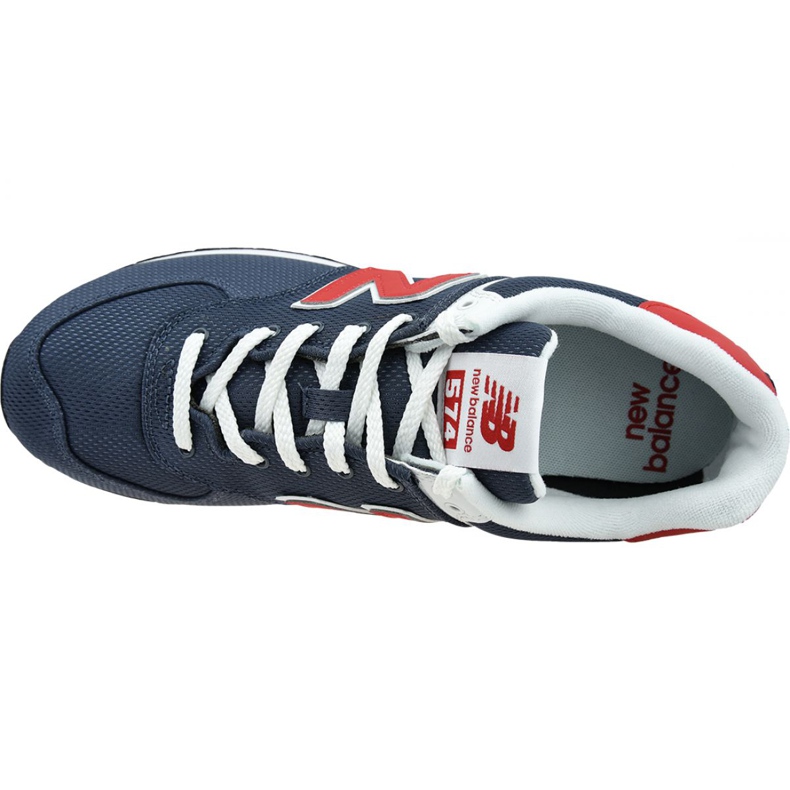 Sapatos New Balance M ML574SCJ azul marinho 2