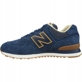 Sapatos New Balance M ML574SOH azul marinho 1