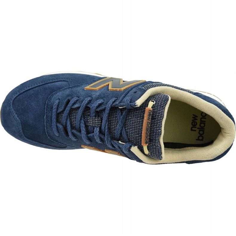 Sapatos New Balance M ML574SOH azul marinho 2