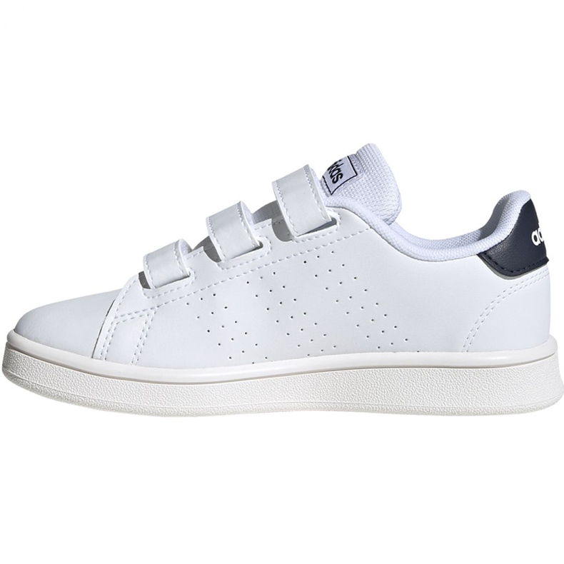 Sapatos Adidas Advantage C Jr FW2589 branco 2