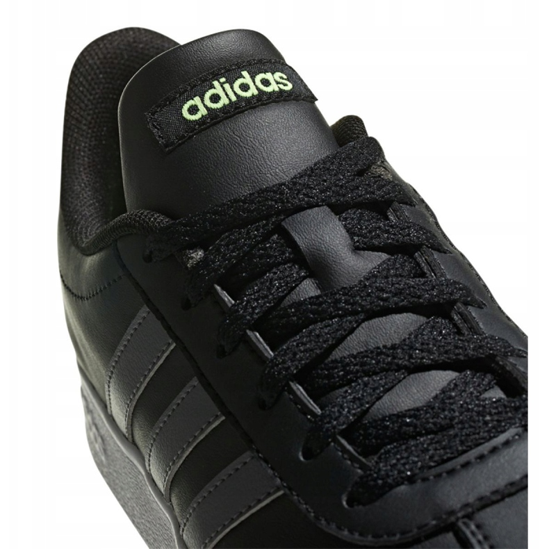 Sapatos Adidas Vl Court 2.0 Jr F36381 preto 1
