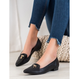 Goodin Bailarinas Negras Brilhantes preto 2