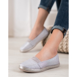 SHELOVET Tênis slip-on cinza 1