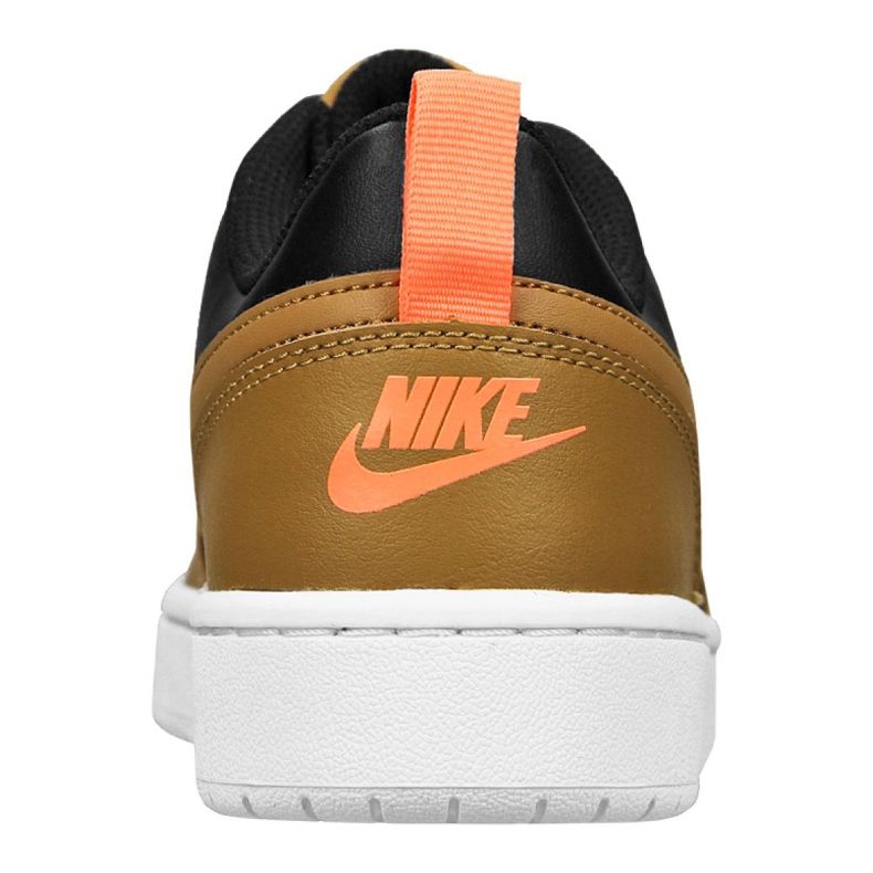 Tênis Nike Court Borough Low 2 Jr BQ5448-004 preto amarelo 1