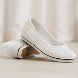 Super Me Bailarina a céu aberto na cunha branco 1