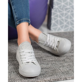 SHELOVET Tênis Têxtil Cinza 1