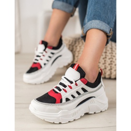 SHELOVET Tênis estilosos branco 1