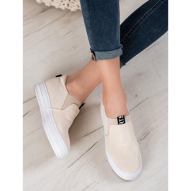 Bona Sapatos Creme Deslizante marrom 1
