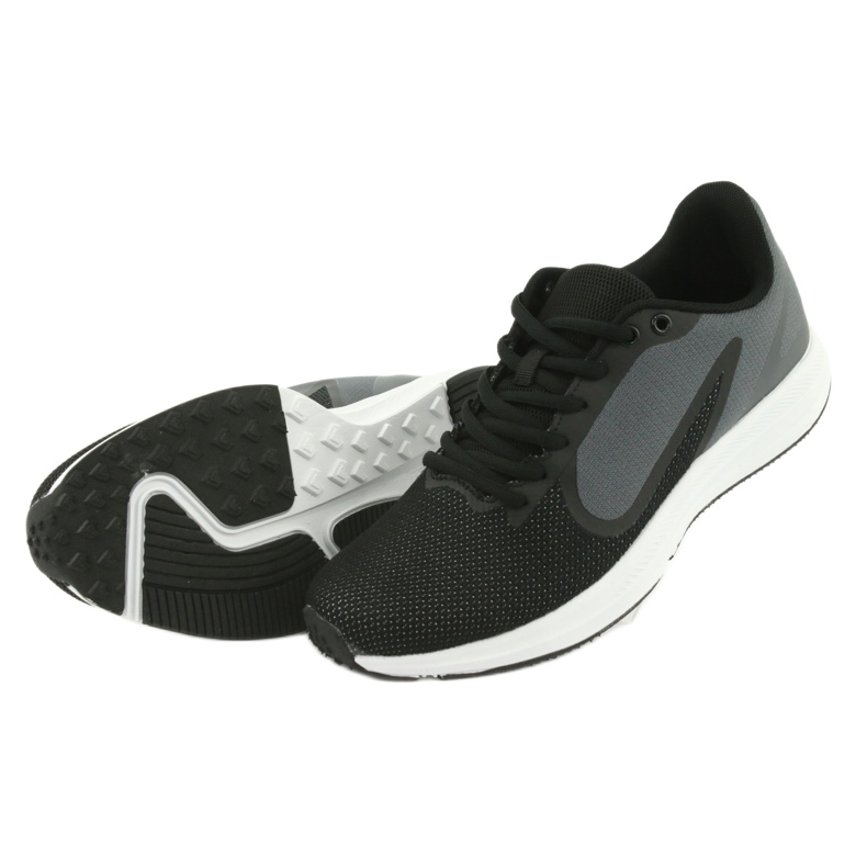 Atletico Calçado desportivo masculino Atlético 1857335, preto e cinza 5