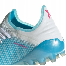 Sapatos Adidas X 19.1 Ag M FU7040 azul branco 1