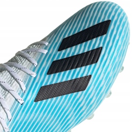Sapatos Adidas X 19.1 Ag M FU7040 azul branco 2