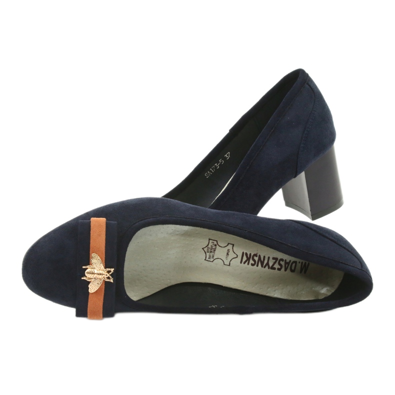 M.Daszyński Sapatilhas azul marinho para senhora Mucha Daszyński SA173 5