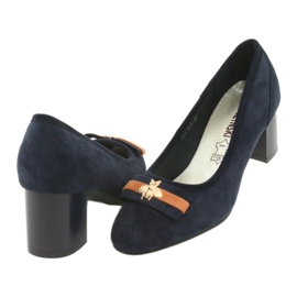 M.Daszyński Sapatilhas azul marinho para senhora Mucha Daszyński SA173 4