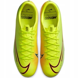 Chuteira Nike Mercurial Vapor 13 Academy Mds FG / MG M CJ1292-703 amarelo amarelo 1