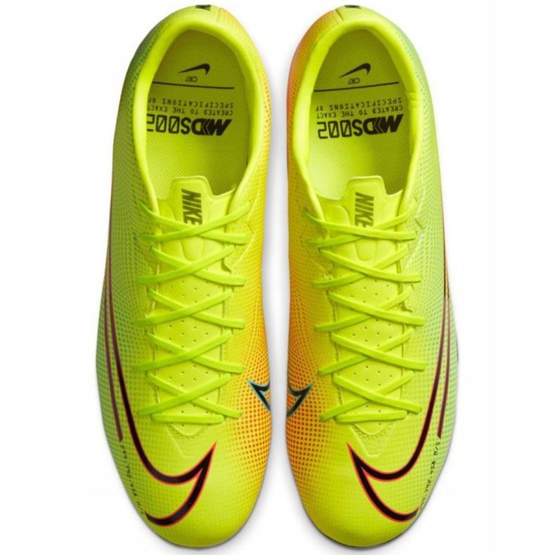 Chuteira Nike Mercurial Vapor 13 Academy Mds FG / MG M CJ1292-703 amarelo amarelo 1