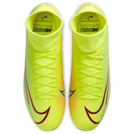 Chuteiras Nike Mercurial Superfly 7 Academy Mds FG / MG M BQ5427-703 amarelo amarelo 1