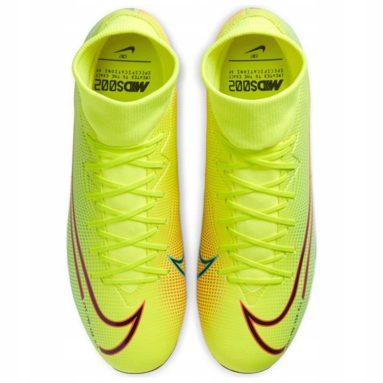 Chuteiras Nike Mercurial Superfly 7 Academy Mds FG / MG M BQ5427-703 amarelo amarelo 1
