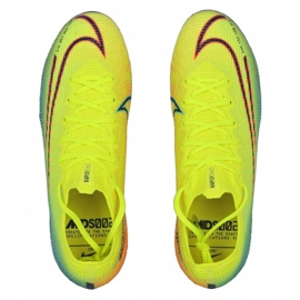 Chuteiras Nike Mercurial Vapor 13 Elite Mds Fg M CJ1295-703 multicolorido amarelo 1