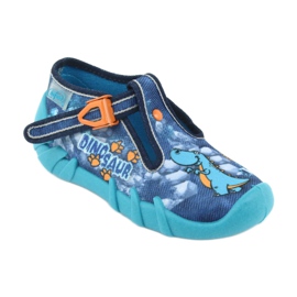 Calçados infantis Befado 110P353 roxo azul multicolorido 2