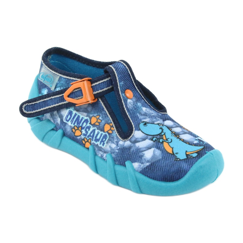 Calçados infantis Befado 110P353 roxo azul multicolorido 2