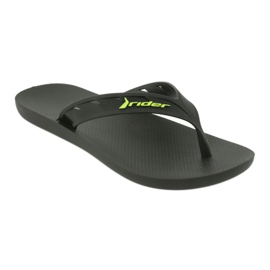Rider de Flip-Flops Black and Green Men 11573 preto 1