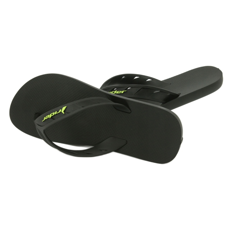 Rider de Flip-Flops Black and Green Men 11573 preto 5